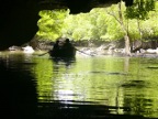 Pat Jan dinghy through tunnel.JPG (142KB)